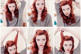 1920s hairstyles for long hair tutorial | Foto & Video | Pinup .