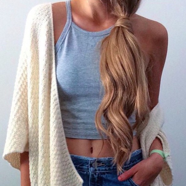 Hairstyles for Tank Tops
