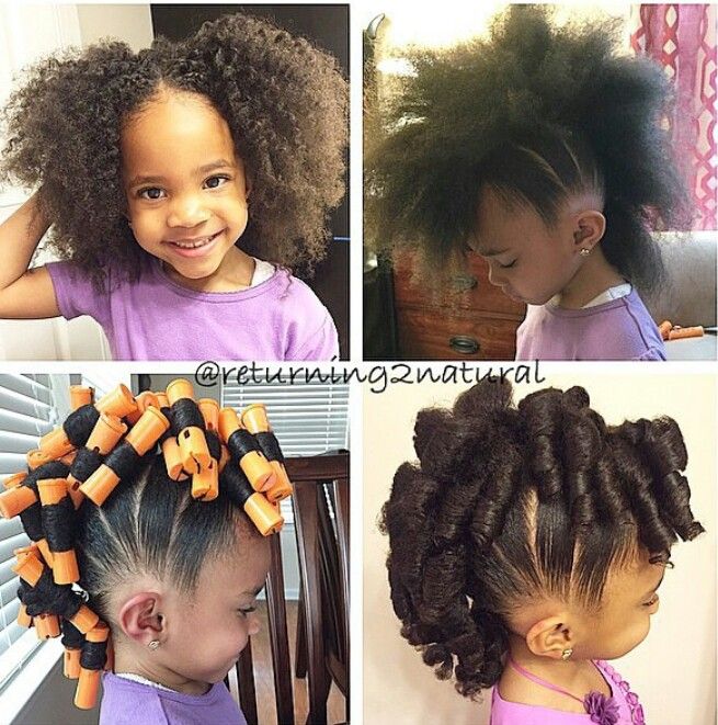 Cute lil girls mohawk hairstyle | Hair styles, Lil girl hairstyl