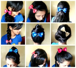 Many Ways to Wear Hair Bow : 8 Steps (with Pictures) - Instructabl