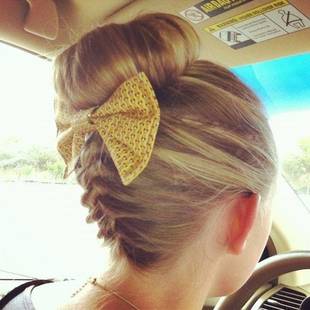 Hairstyles With Bows - Hairstyle Bl