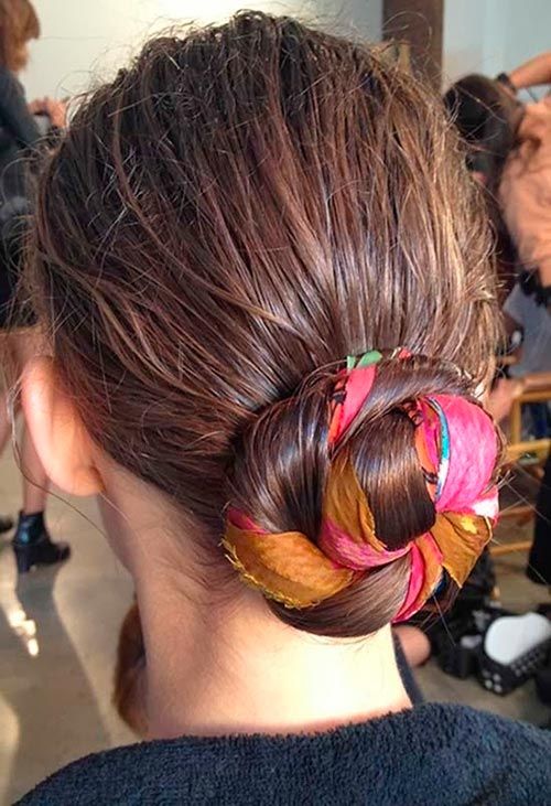 Fab Hairstyles with Ribbons You Need To Try | Ribbon hairstyle .