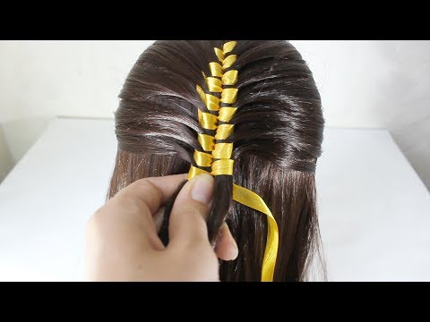 Romantic hairstyles for medium hair tutorial ♛ Hairstyle with .