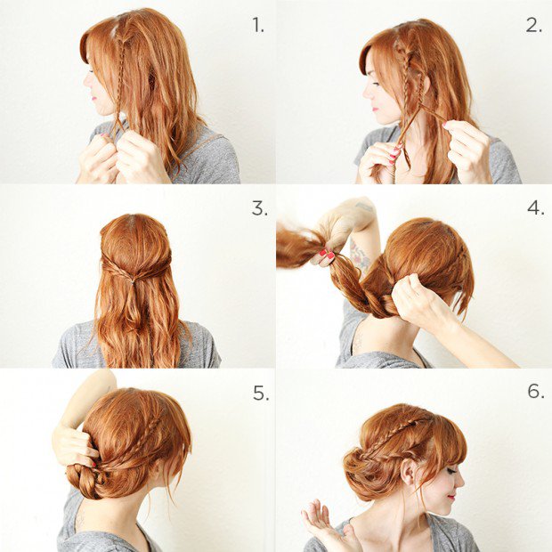 Top Inspiration 49+ Hairstyle Easy Step By St