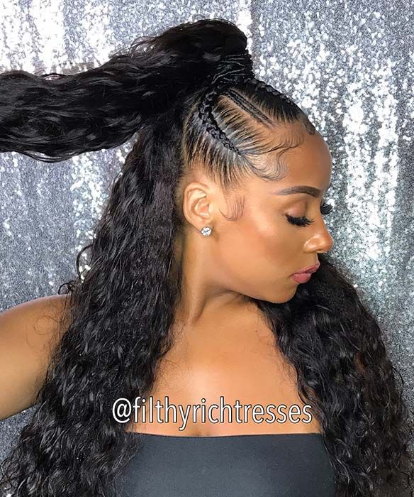 23 New Ways to Wear a Weave Ponytail | Weave ponytail hairstyles .