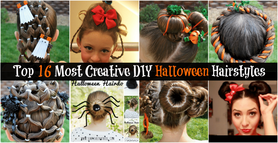 Top 16 Most Creative DIY Halloween Hairstyles - DIY & Craf
