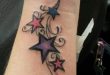 3D Star tattoos designs on wrist - Cute tattoos for girls | Tattoo .