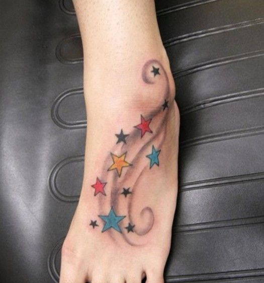 30 Hottest Star Tattoo Designs - Pretty Designs | Star tattoos .