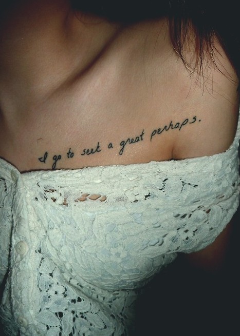 How to Choose Your Quote Tattoos - Pretty Desig