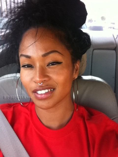 Tae Heckard, Model and Actress- awesome earrings and she pulls off .