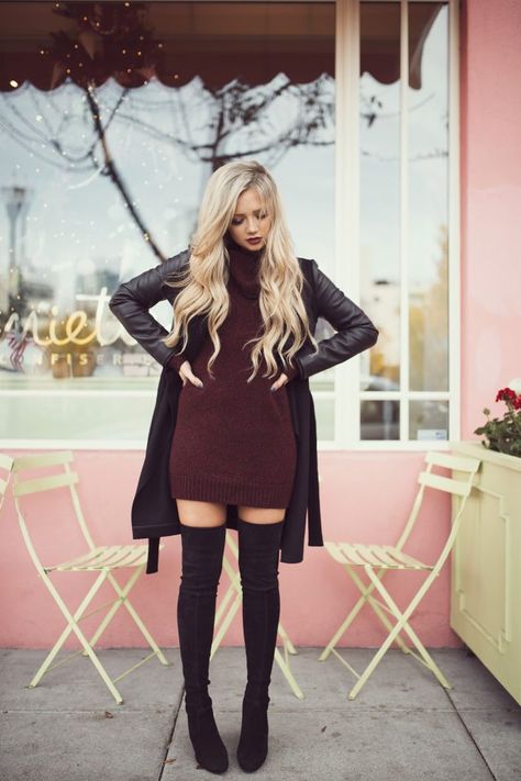17 ideas to add burgundy to your outfits | Fashion, Cute fall .