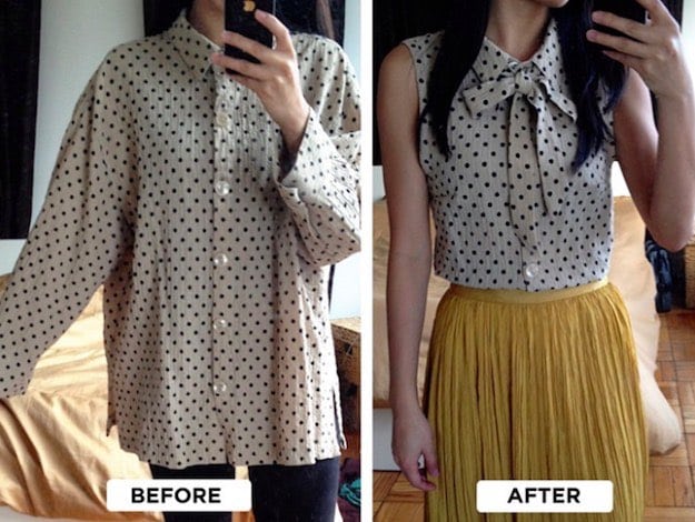 27 DIY Clothes Ideas :Recycle Your Old Cloths into Something .