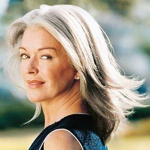 Gray Hair Women | at the age of 50 to go grey or not to go grey .