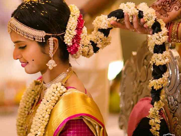 8 South Indian Wedding Hairstyles For Long Hair Which Highlight .