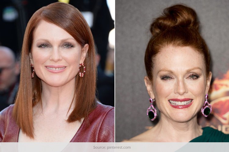 Get Inspired By Julianne Moore Hairstyles | Indian Fashion Blog .