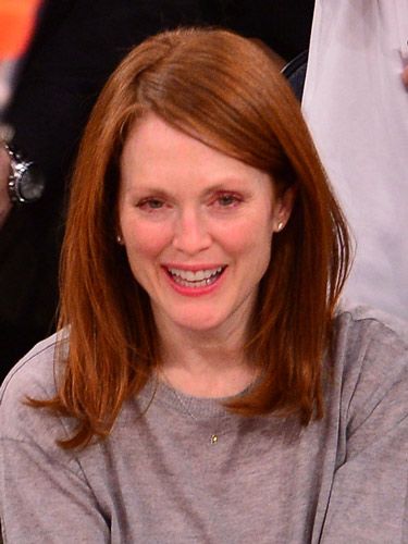 Julianne Moore Goes Shorter for Spring With Chic Long Bob | Bob .