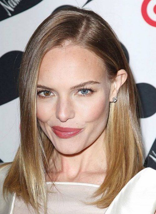 Kate Bosworth Sleek Long Bob Haircuts | Bob hairstyles, Bobs .