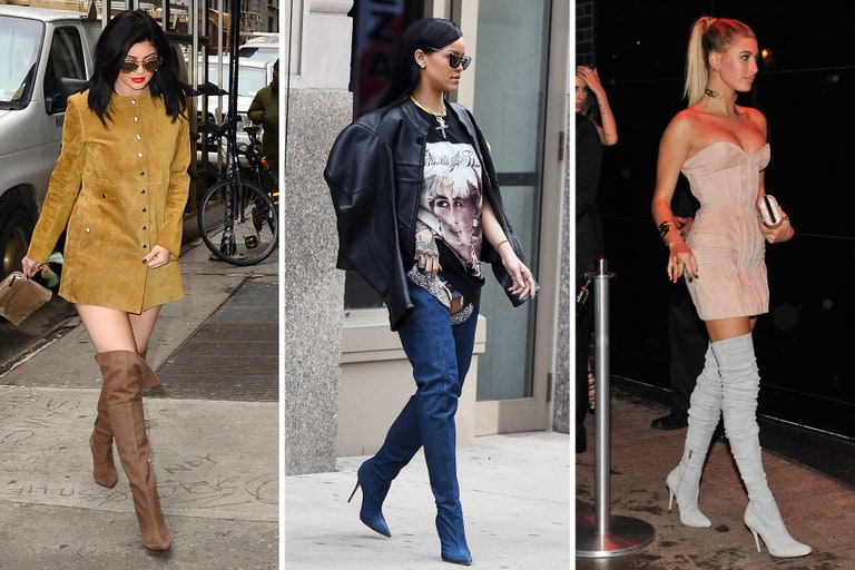 Celebrities Wearing Thigh-High Boots | Teen Vog