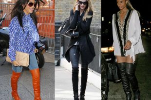 Celebrities Love...Thigh-High Boots - Red Carpet Fashion Awar