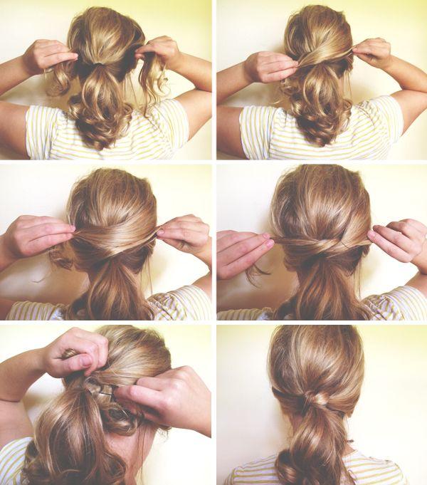 Knotted Ponytail | Hairstyles How