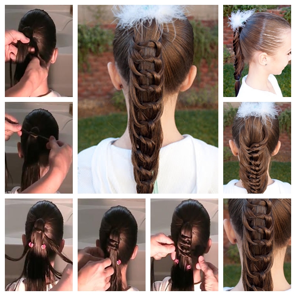 Wonderful DIY Cool Knotted Ponytail Hairsty