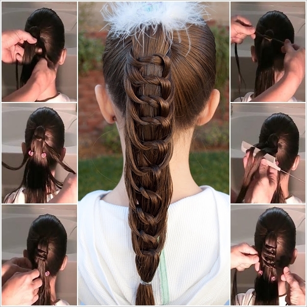 DIY Amazing Knotted Ponytail Hairsty