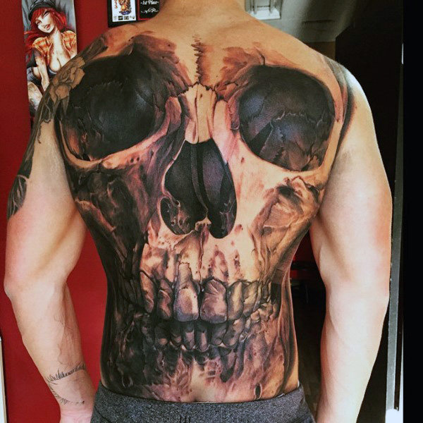 120 Full Back Tattoos For Men - Masculine Ink Desig