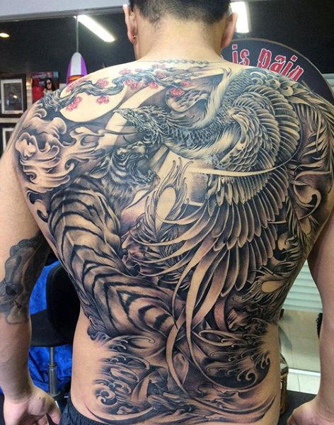 120 Full Back Tattoos For Men - Masculine Ink Desig