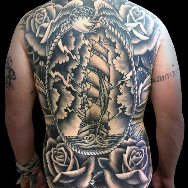 Large Back Tattoos