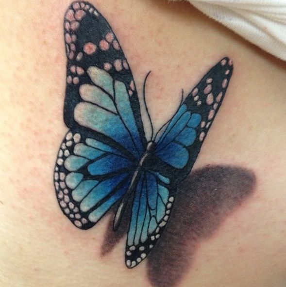 3D butterfly tattoo | Tattoos, 3d butterfly tatt