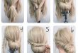 cool-messy-low-bun-tutorial | Hair styles, Medium hair styles .