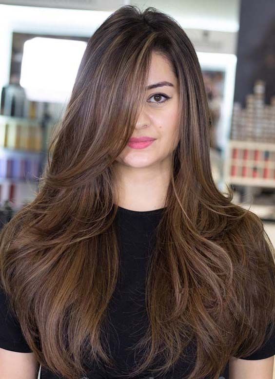 Latest Long Layered Straight Hairstyles Trends in 2018 | Long .