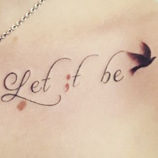 Top 70 Semicolon Tattoo Designs From The Most Beautiful People .