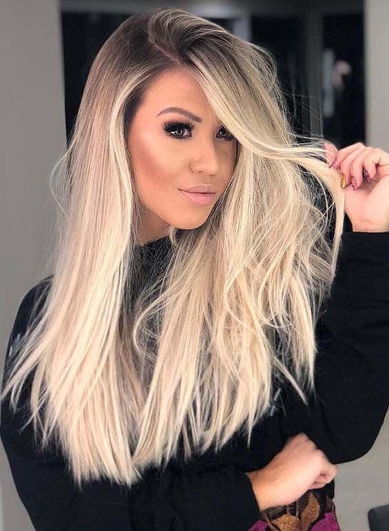 Long Blonde Hairstyles for Women
