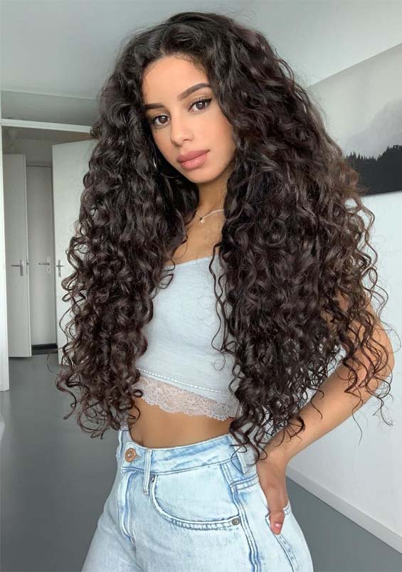 Fantastic Long Curly Hairstyles & Haircuts for Women in 2019 .