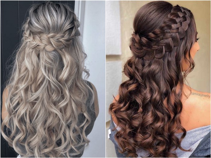 18 Braided Wedding Hairstyles for Long Hair | Oh The Wedding Day .