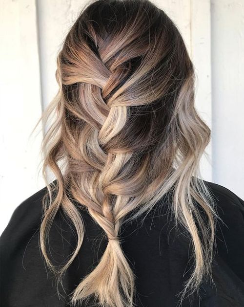 Effortlessly Chic Loose Braided Hairstyles for Long Hair | Braids .