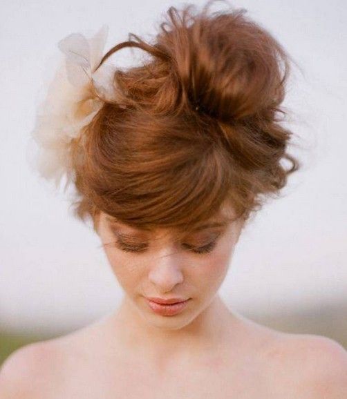 Loose Bun Hair Designs for Your Holiday | Bun hairstyles, Wedding .