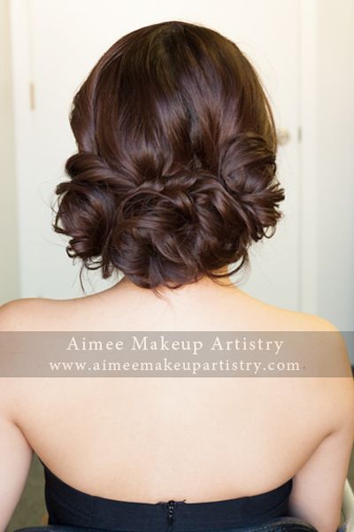 pretty asian woven/loose low bun | Asian wedding hair, Wedding .