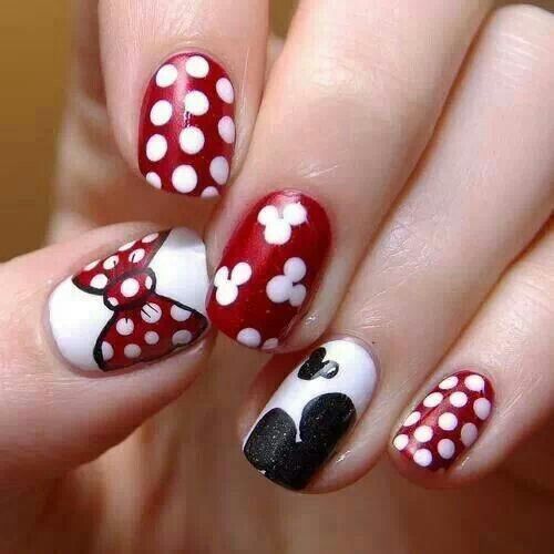 Cartoon #cute #nails #spring Manicure #Themed #week Lovely Cartoon .