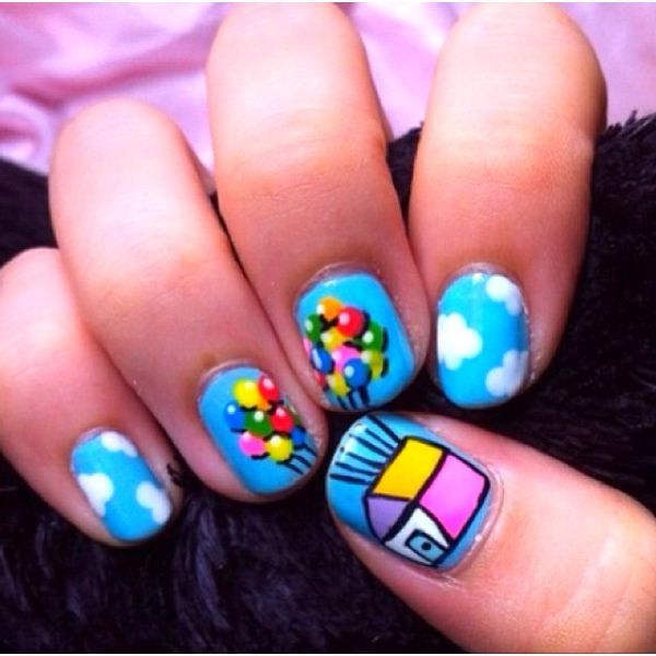 Lovely Cartoon Themed Nails for the Week | Pretty Designs | Disney .