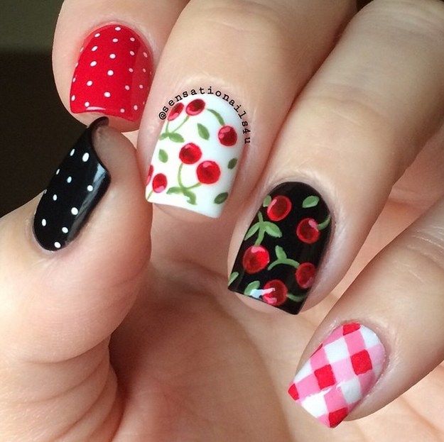 Yummy Fruit Nail Art Designs On Instagram To Drool Over | Fruit .
