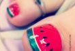 12 Lovely Ideas for Your Toenail Designs You Can Try | Summer toe .