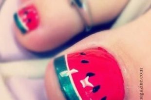 12 Lovely Ideas for Your Toenail Designs You Can Try | Summer toe .