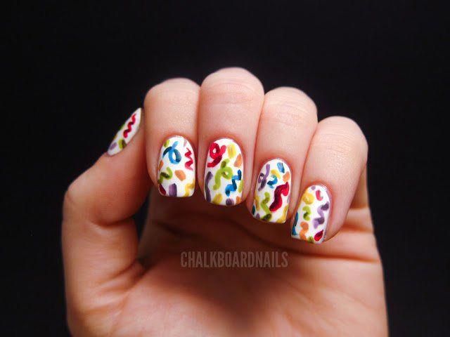 14 Lovely Nail Designs for Your Kids' Birthday Party #birthday .