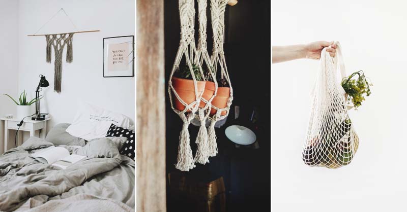 33 Beginner DIY Macrame Craft & Project Ideas That are Easy and F