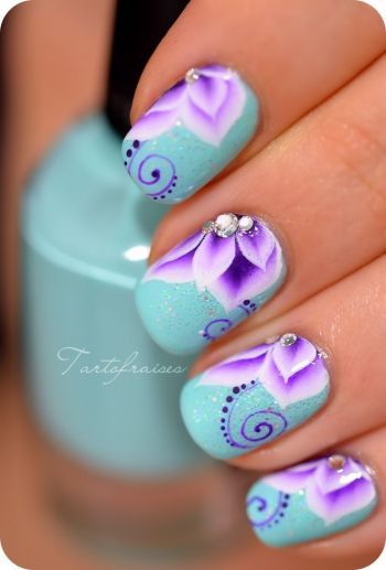 Nail Designs to Try – Stunning Nail Arts for the Week | Flower .