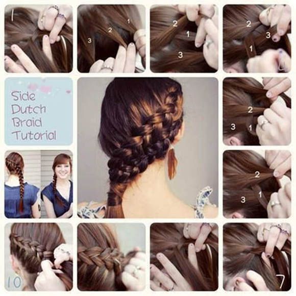 Trendy Haircuts: 10 Ways to Make Lovely DIY Side Hairstyles .