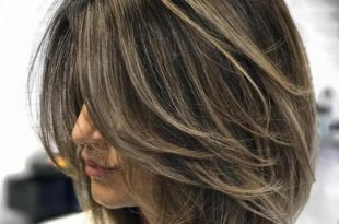 70 Brightest Medium Length Layered Haircuts and Hairstyl