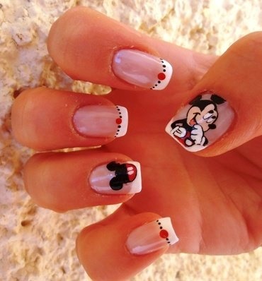 Mickey Nail Designs You Must Love - Pretty Desig